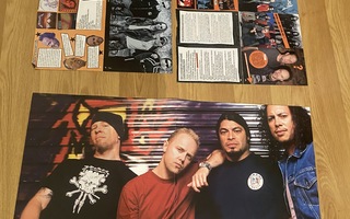 Metallica juliste ja taskupokkari 