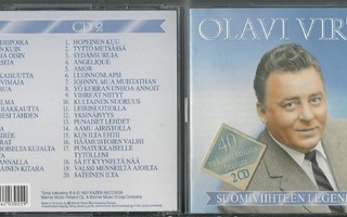 OLAVI VIRTA - Suomiviihteen legendat 2CD 1997