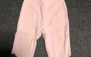 Vaaleanpunaiset housut koko 62