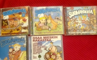 Suomirokkia CD-sarja & Osaa mieskin rakastaa CD!