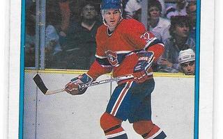 1988-89 OPC #227 Claude Lemieux Montreal Canadiens