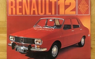 Esite Renault 12, noin vuodelta 1969