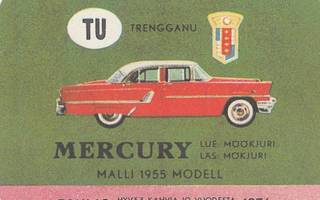 Auto  Mercury 1955  Paulig nro 129   p115