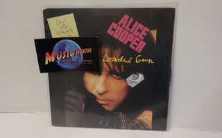 ALICE COOPER - LOVE'S A LOADED GUN/FIRE EX-/EX- EU 1991 7"