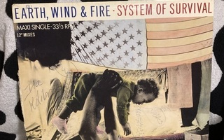 Earth, Wind & Fire – System Of Survival (12" Mixes) 12"