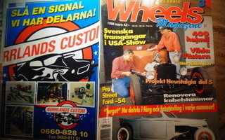 Jenkkiautolehti Wheels Magazine 3/1998