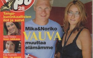 Apu n:o 28 2001 Tangokuninkaallisten Erot. Mika & Noriko