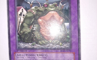 D.3.S. Frog - SOI-EN036 - 1st Edition - YuGiOh card