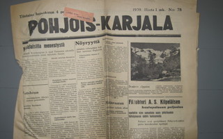 Sanomalehti : Pohjois-Karjala 4.7.1939 (IKL)
