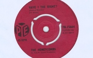 Honeycombs 7" Have I the right  1964  Joe Meek R.G.M. Sound