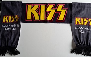 KISS Crazy nights Tour 1988 kiertuehuivi Vintage