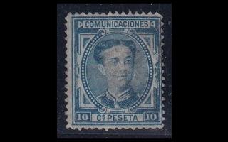 Espanja 157 o Alfonso XII 10 C (1876)