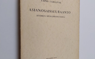 Tapio Tarjanne : Asianosaisseuraanto Suomen siviiliproses...