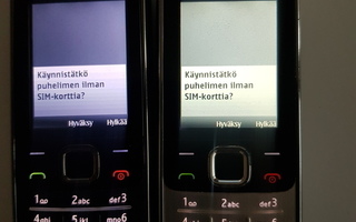 2kpl Nokia 2730c-1 puhelin