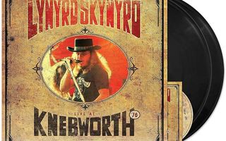 LYNYRD SKYNYRD : LIVE AT KNEBWORTH 76 - 2LP+DVD, uusi