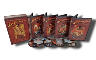 DVD -elokuva (The Adventures Of Indiana Jones - The Complete