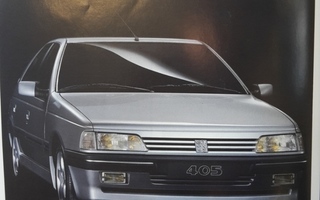 Peugeot 405 -esite, 1992