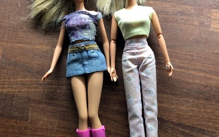 2 kpl BARBIE nukkeja (Mattel 1998)