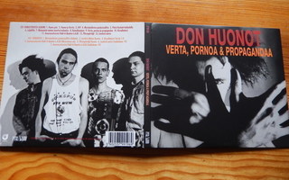 Don Huonot - Verta, pornoa ja propagandaa (2CD)