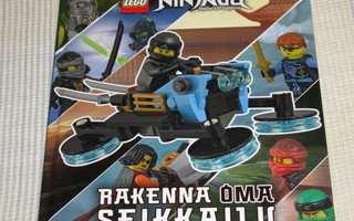 Ninjago rakenna oma seikkailu-kirja