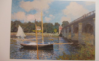 CLAUDE MONET - THE BRIDGE AT ARGENTEUIL