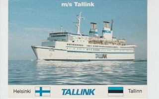 Postikortti, LAIVA  m.s. TALLINK, Laivaleima