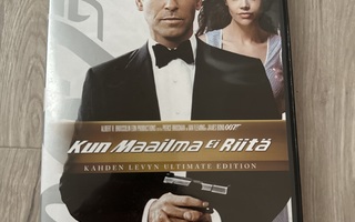 James Bond - Kun maailma ei riitä (2disc ultimate edition)