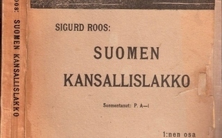 Roos: Suomen kansallislakko I: Helsinki (1907)