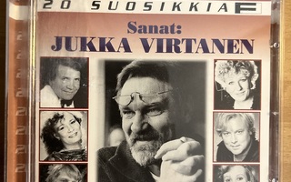 Sanat Jukka Virtanen CD 20 Suosikkia