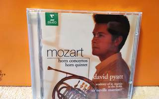 Mozart:Horn concertos/Horn quintet-David Pyatt-Marriner CD