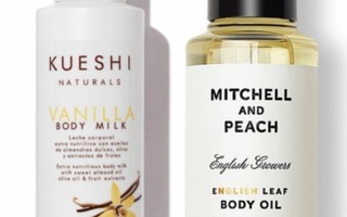 Kueshi Naturals - Mitchell & Peach vartalovoide/vartaloöljy
