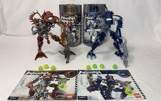 Lego Bionicle Piraka 8902 Vezok & 8904 Avak