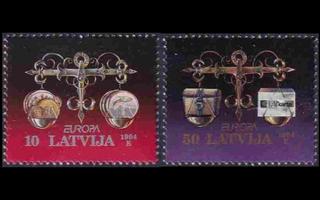 Latvia 376-7 ** Europa (1994)