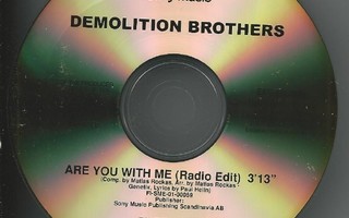 DEMOLITION BROTHERS - Are you with CDRS 2001 PROMO Findance