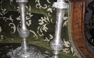 Antiikki hopeiset kynttilänjalat Venäjä 1700-luvun