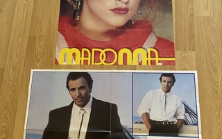 Madonna ja Bruce Springsteen julisteet