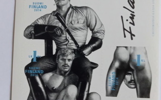 Tom of Finland postimerkit 2014