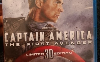 Captain America:The First Avenger(2011) Blu-ray 3D + Blu-ray