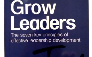 How To Grow Leaders, John Adair 2007