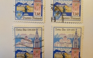 Postimerkki Turku Åbo 1229-1979