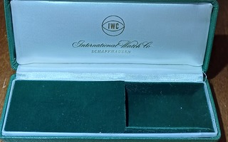 IWC siistikuntoinen kello laatikko!