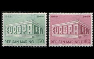 San Marino 925-6 ** Europa (1969)