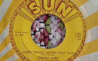 JOHNNY CASH - Guess Things Happen That Way SUN 295 US -58