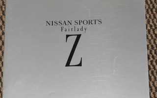 1995 Nissan Z Fairlady PRESTIGE esite - KUIN UUSI - 44 sivua