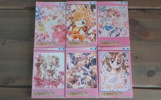 Kamikaze Kaitou Jeanne  Vol.2-7 Manga pokkareita 6 kpl. Suom
