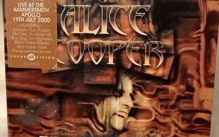 ALICE COOPER:BRUTALLY LIVE   CD/DVD