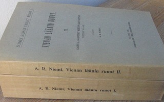 A. R. Niemi: Vienan läänin runot I-II. SKS 1908. 924 + 519 s