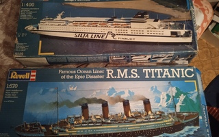 G.T.S. Finnjet ja R.M.S. Titanic Revell koottavat