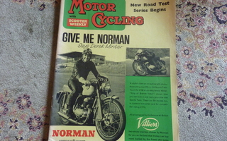 Motor Cycling  april -61 , Triumph , BSA