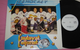 LAULAVAT LEIJONAT - Ice Hockey - 12"  1991  EX